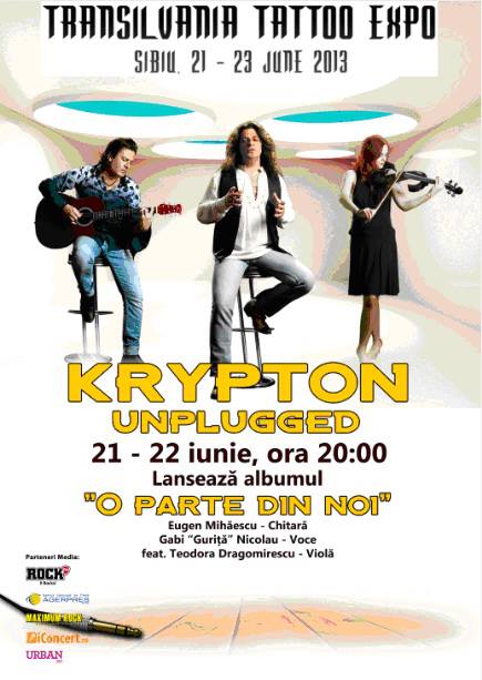 Krypton Unplugged continua turneul prin tara